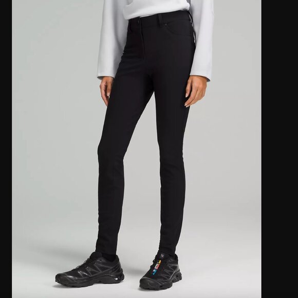City Sleek Slim-Fit 5 Pocket High-Rise Pant Full Length - Picture 1 of 5